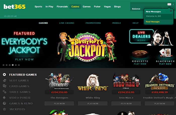 Enjoy Bet365 Casino Games with Bonus